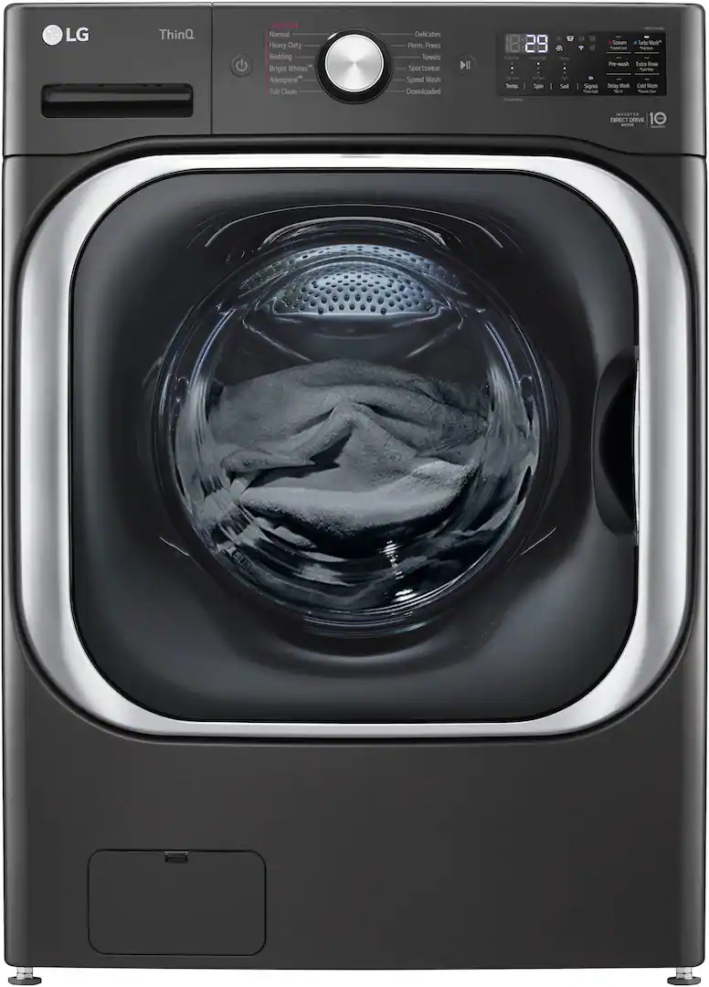 LG WM8900HBA 5.2 cu. ft. High-Efficiency Stackable Smart Front Load Washer with Steam and TurboWash (2023)